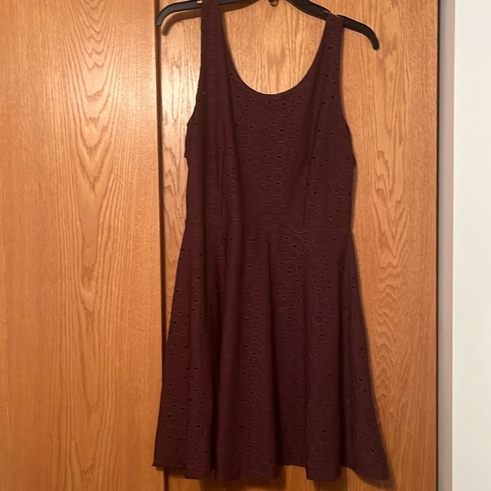 Loft outlet purple dress size small